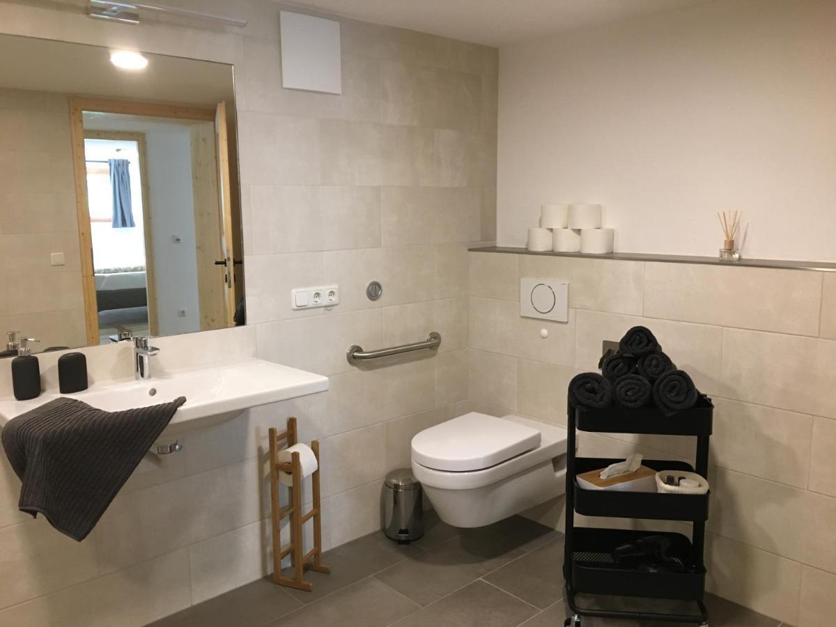 Ferienwohnung Stoablick - Barrierefrei Mit Bergblick 바드고이세른 외부 사진